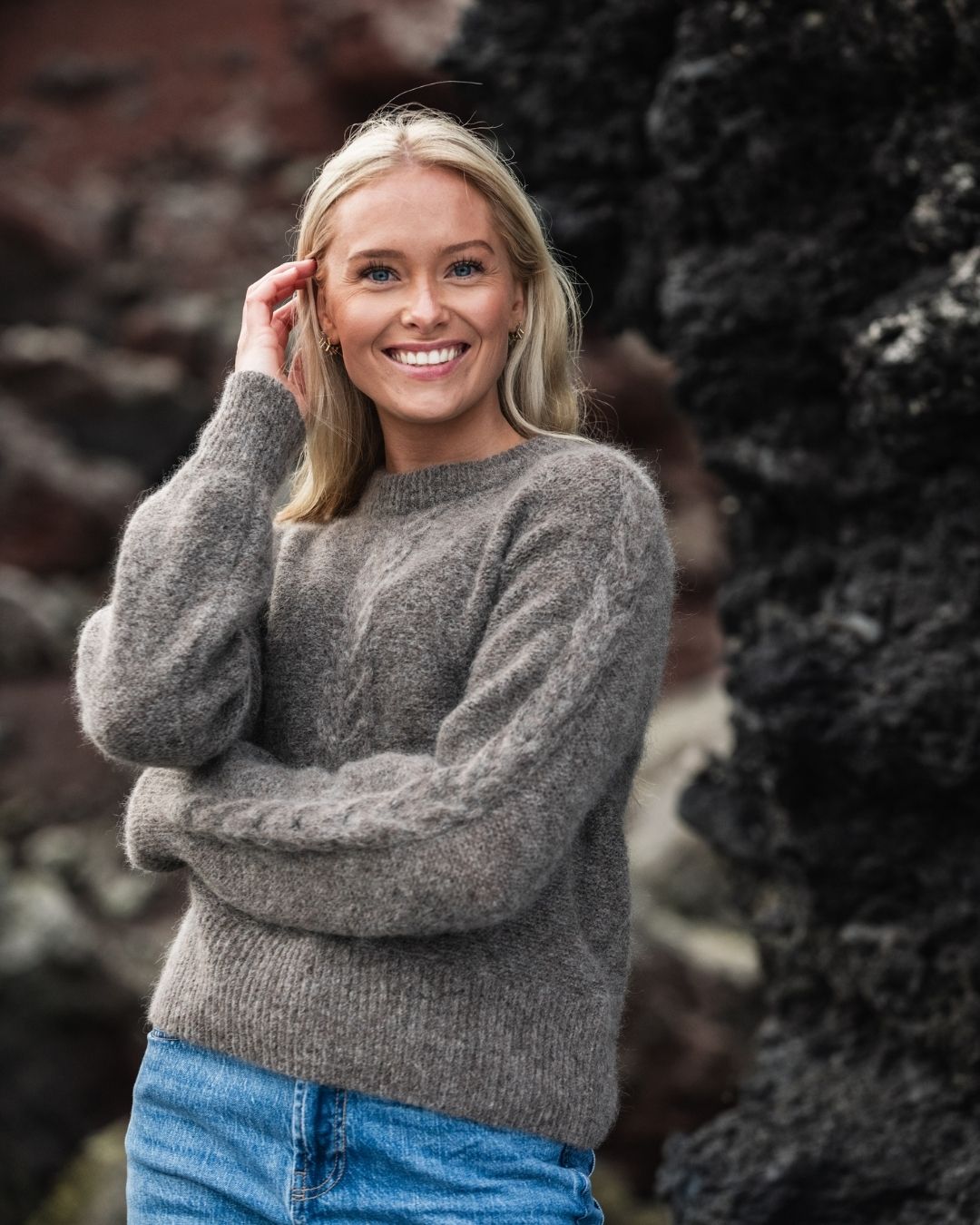 OBJNETE Pullover - Morel